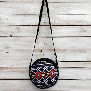 Bolso redondo africano C1109