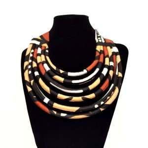 Collar africano wax04